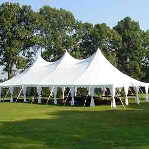 9m x 27m Peg & Pole Tent