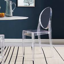 Classic Chair Clear Resin